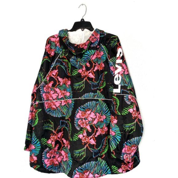 NWT Levi's Plus Size Hooded Water-Resistant Jacket - Picture 2 of 5